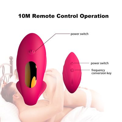 Trứng rung nữ không dây kích thích điểm G điều khiển từ xa 12 chế độ rung public DC050