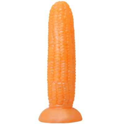 Dildo trái cây mềm dính tường DC047